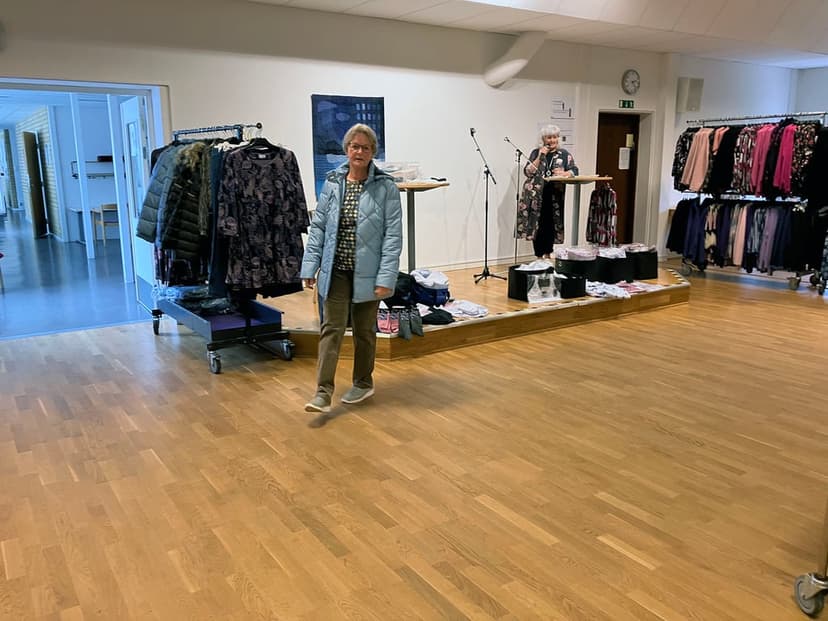 Bilder från seniorshop i September 2023